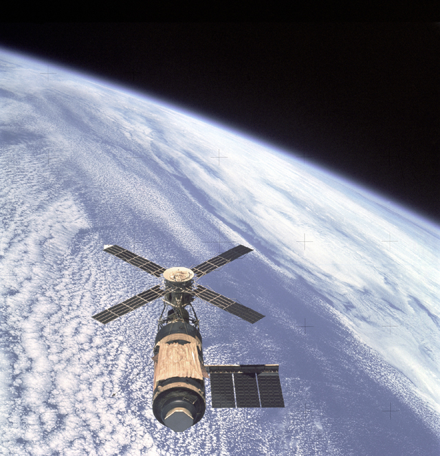 Skylab and Earth Limb