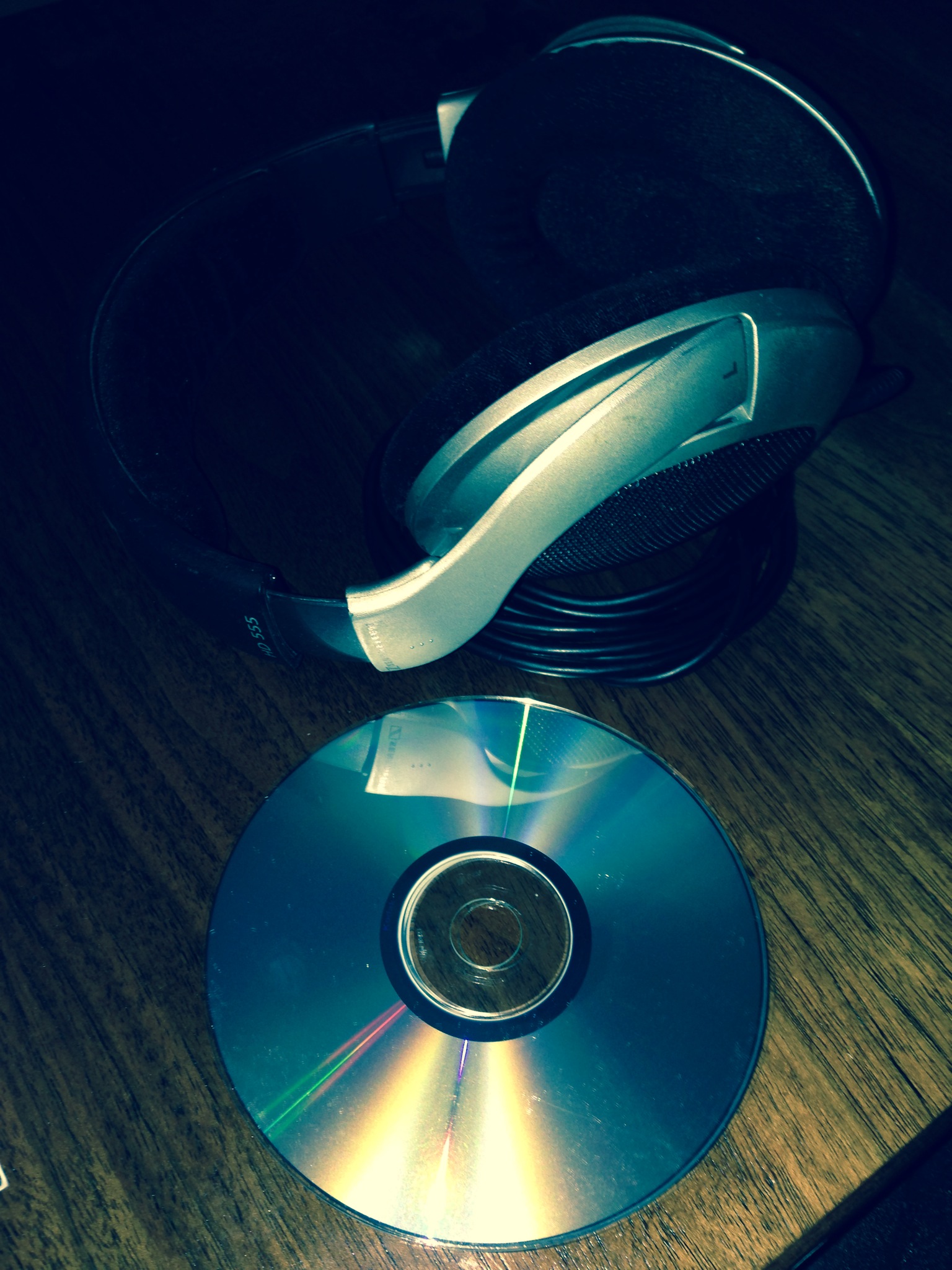 Headphones and CD